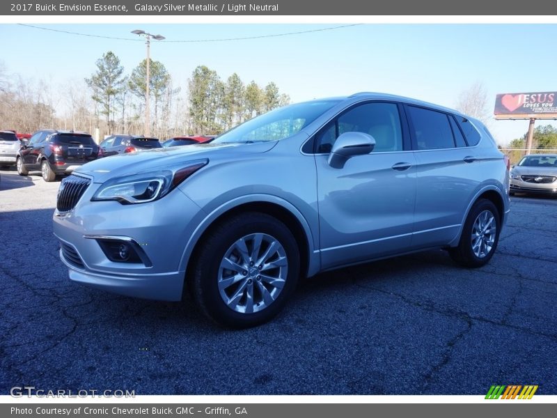Galaxy Silver Metallic / Light Neutral 2017 Buick Envision Essence