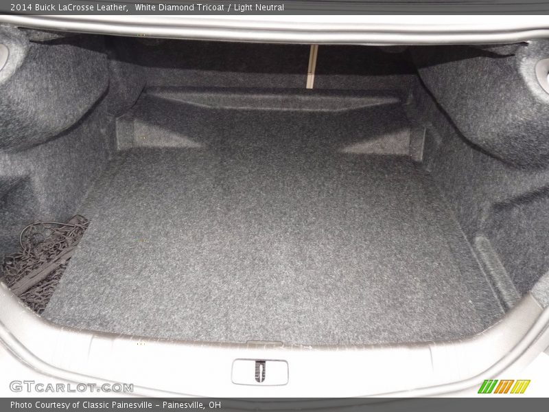 White Diamond Tricoat / Light Neutral 2014 Buick LaCrosse Leather