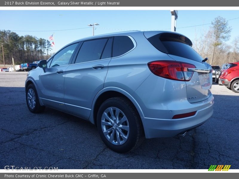 Galaxy Silver Metallic / Light Neutral 2017 Buick Envision Essence