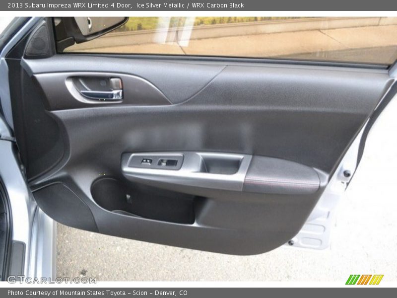Ice Silver Metallic / WRX Carbon Black 2013 Subaru Impreza WRX Limited 4 Door
