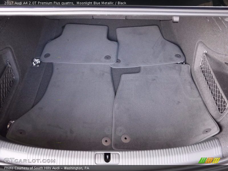 Moonlight Blue Metallic / Black 2017 Audi A4 2.0T Premium Plus quattro