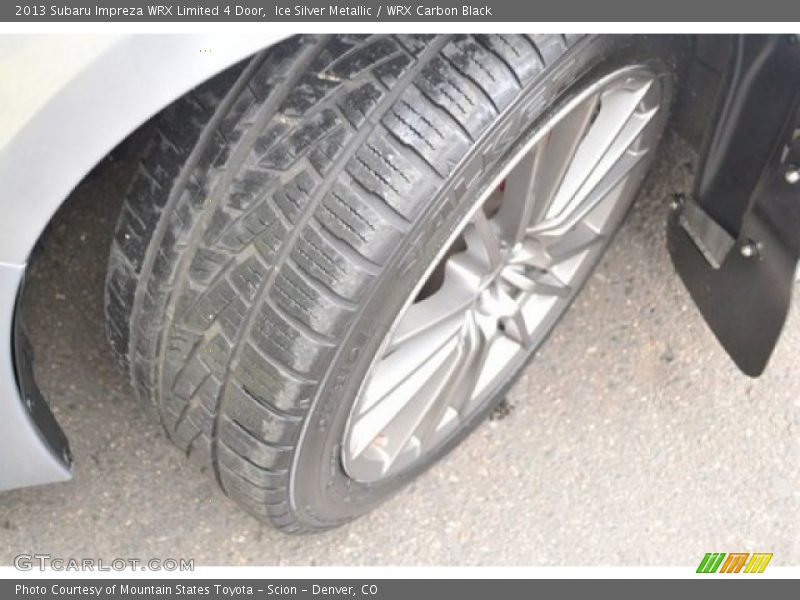 Ice Silver Metallic / WRX Carbon Black 2013 Subaru Impreza WRX Limited 4 Door