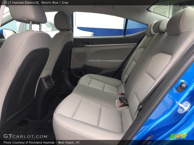 Electric Blue / Gray 2017 Hyundai Elantra SE