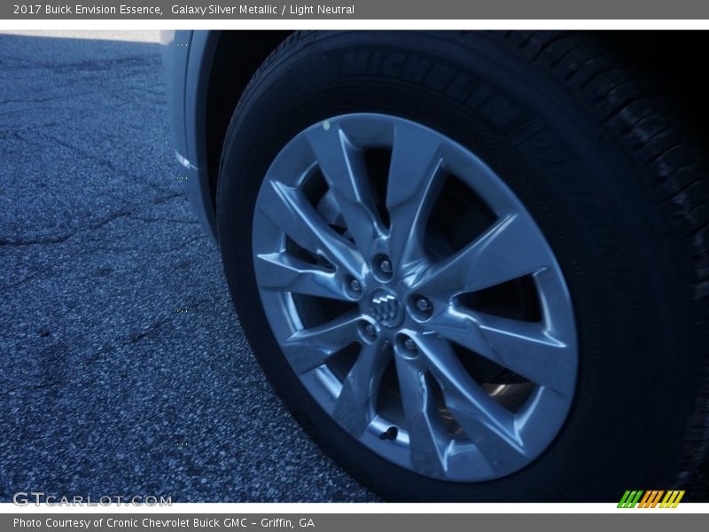 Galaxy Silver Metallic / Light Neutral 2017 Buick Envision Essence