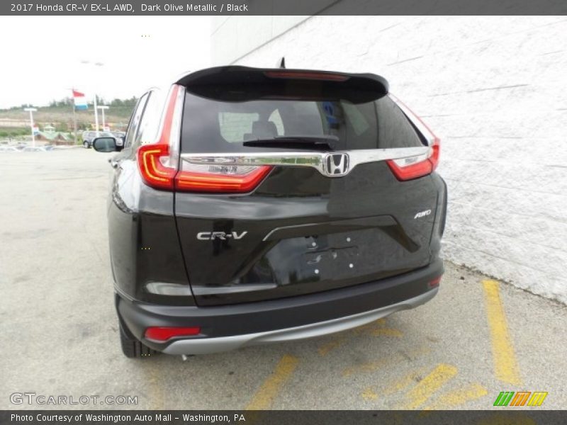 Dark Olive Metallic / Black 2017 Honda CR-V EX-L AWD