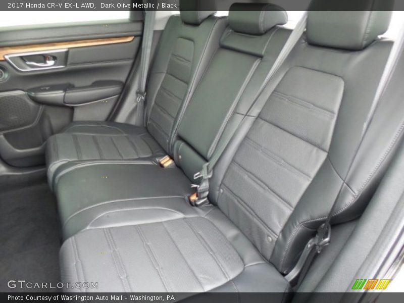 Dark Olive Metallic / Black 2017 Honda CR-V EX-L AWD