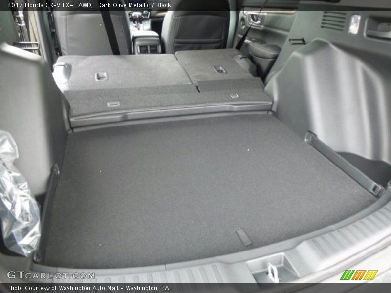 Dark Olive Metallic / Black 2017 Honda CR-V EX-L AWD