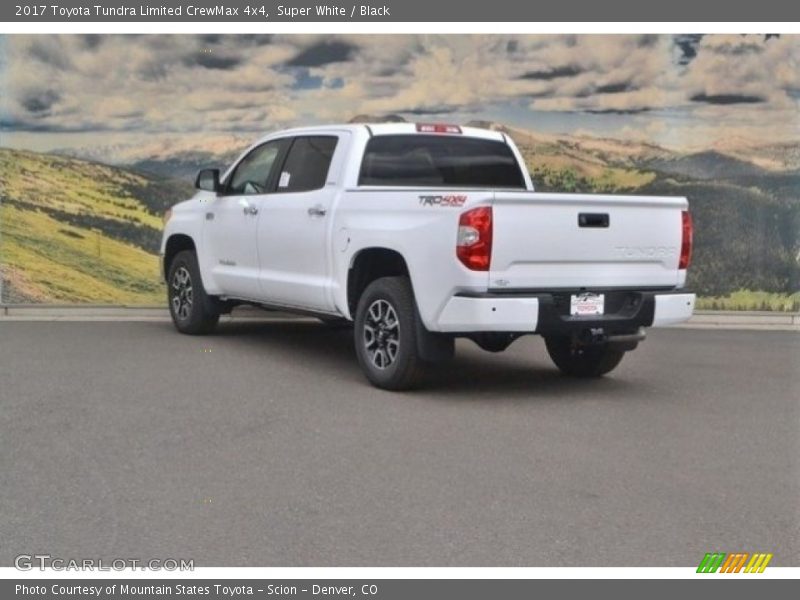 Super White / Black 2017 Toyota Tundra Limited CrewMax 4x4