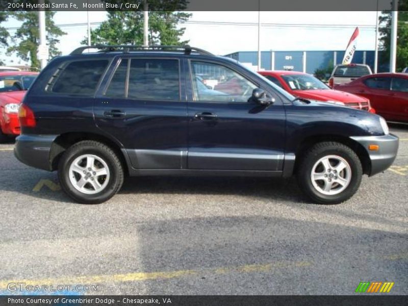 Moonlit Blue / Gray 2004 Hyundai Santa Fe