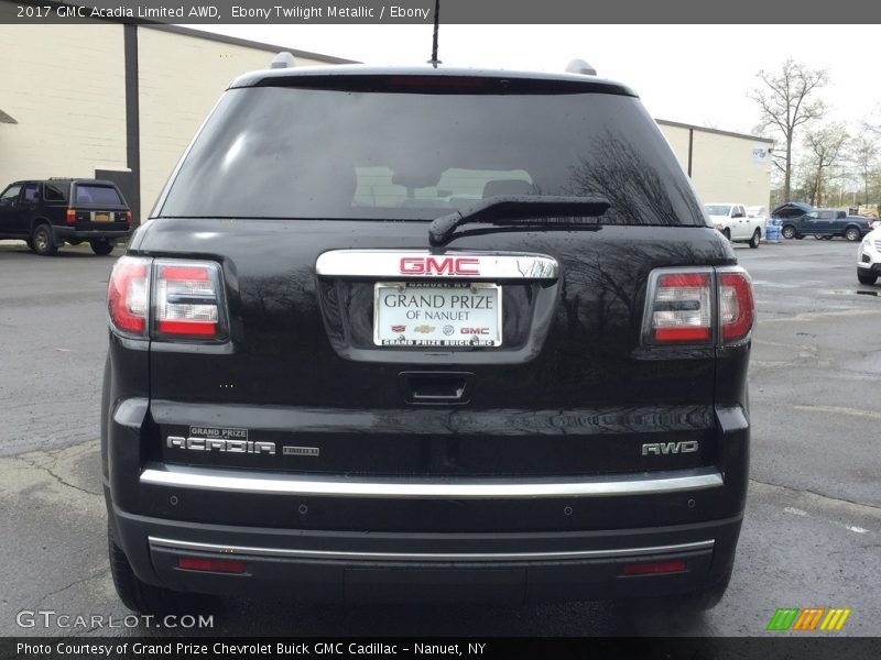 Ebony Twilight Metallic / Ebony 2017 GMC Acadia Limited AWD