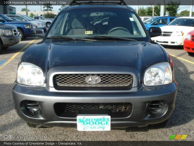 Moonlit Blue / Gray 2004 Hyundai Santa Fe