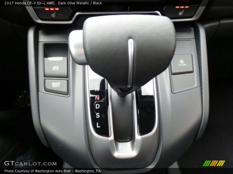 Dark Olive Metallic / Black 2017 Honda CR-V EX-L AWD