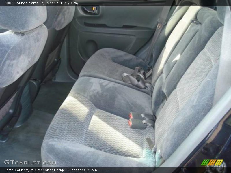 Moonlit Blue / Gray 2004 Hyundai Santa Fe