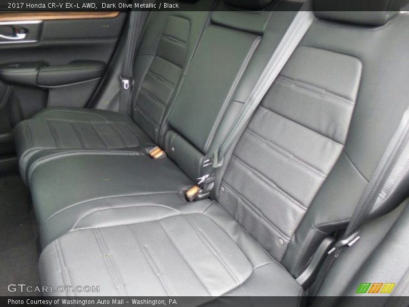 Dark Olive Metallic / Black 2017 Honda CR-V EX-L AWD