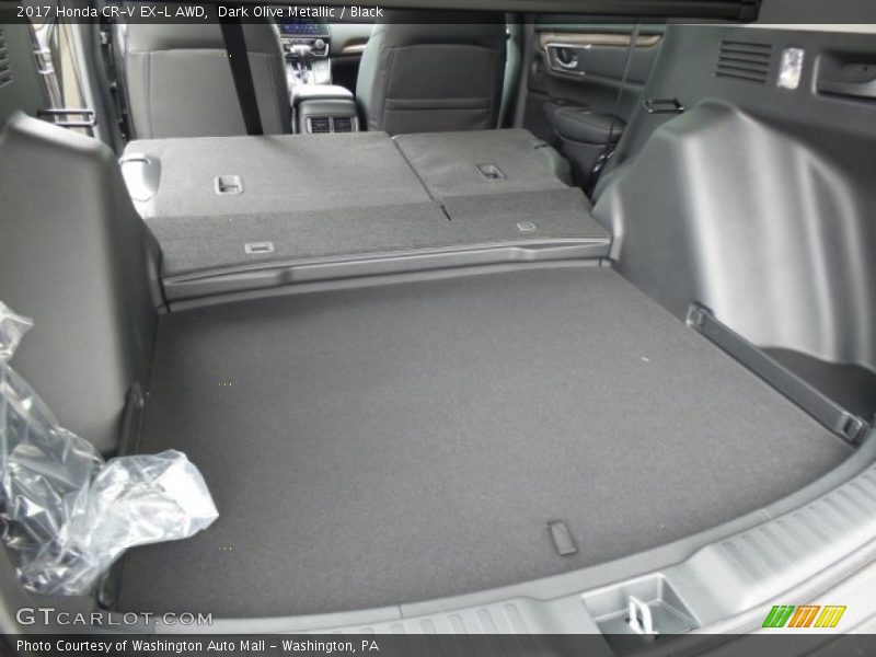 Dark Olive Metallic / Black 2017 Honda CR-V EX-L AWD
