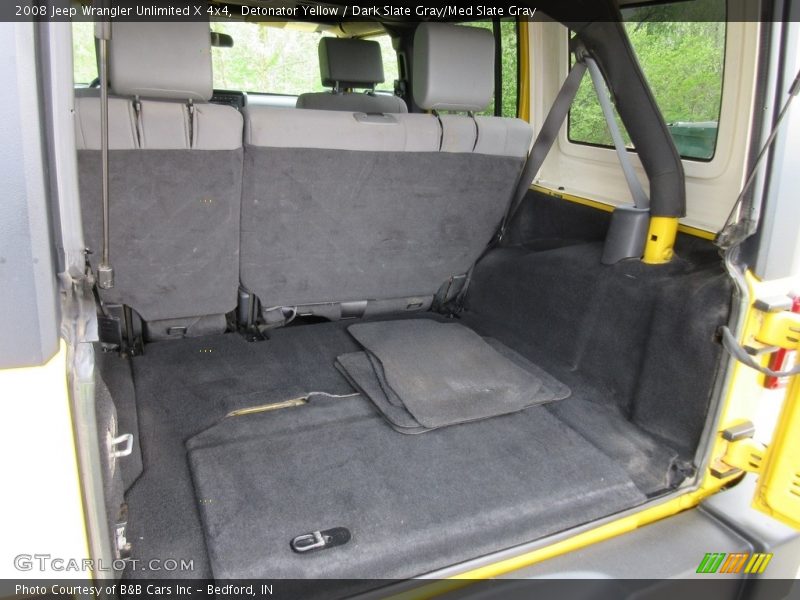 Detonator Yellow / Dark Slate Gray/Med Slate Gray 2008 Jeep Wrangler Unlimited X 4x4