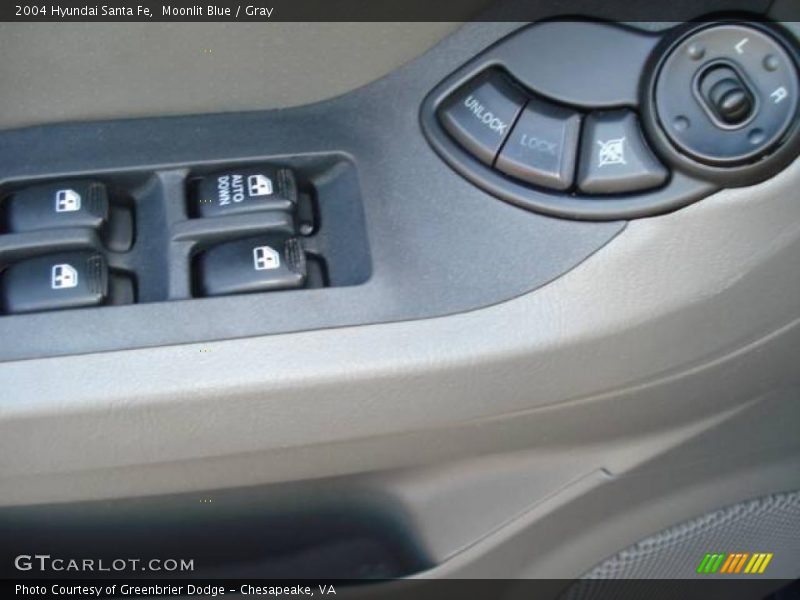 Moonlit Blue / Gray 2004 Hyundai Santa Fe