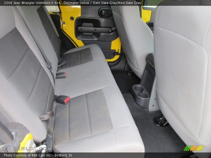 Detonator Yellow / Dark Slate Gray/Med Slate Gray 2008 Jeep Wrangler Unlimited X 4x4