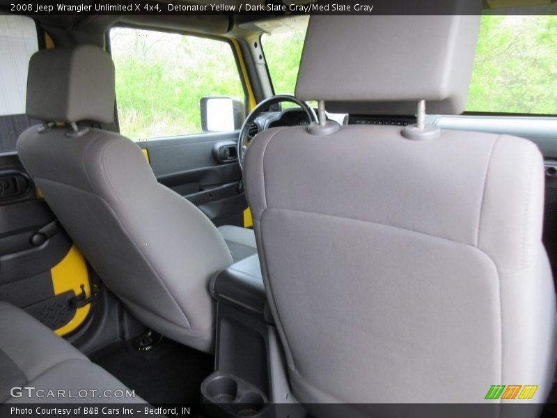 Detonator Yellow / Dark Slate Gray/Med Slate Gray 2008 Jeep Wrangler Unlimited X 4x4