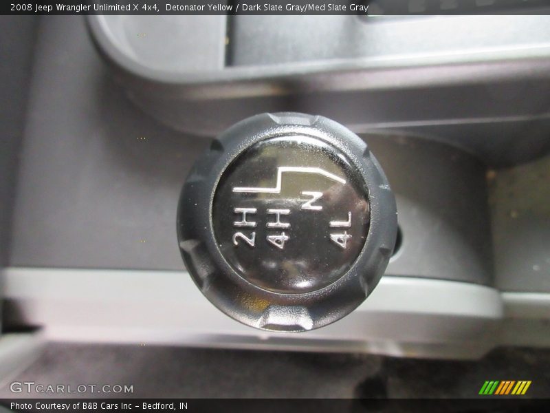 Detonator Yellow / Dark Slate Gray/Med Slate Gray 2008 Jeep Wrangler Unlimited X 4x4