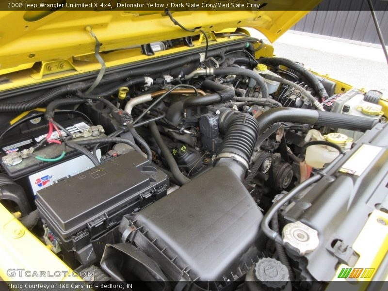 Detonator Yellow / Dark Slate Gray/Med Slate Gray 2008 Jeep Wrangler Unlimited X 4x4