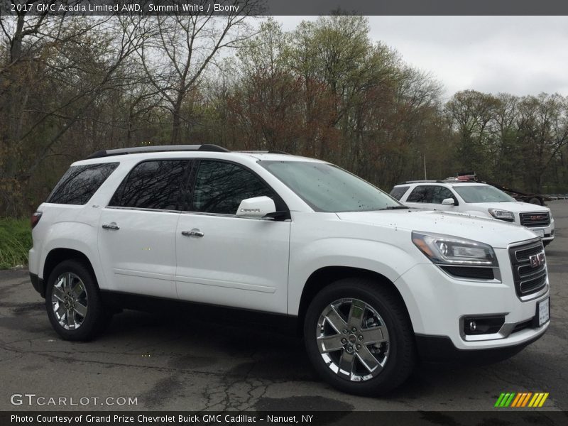 Summit White / Ebony 2017 GMC Acadia Limited AWD