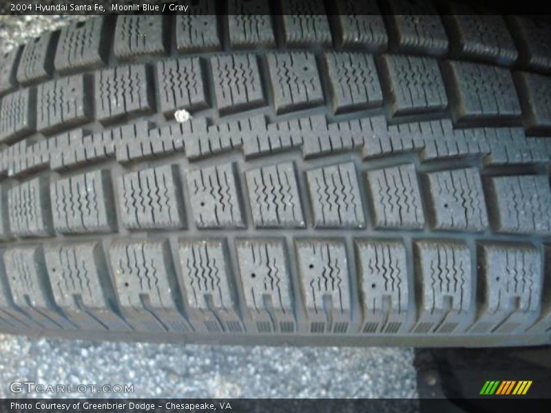 Moonlit Blue / Gray 2004 Hyundai Santa Fe