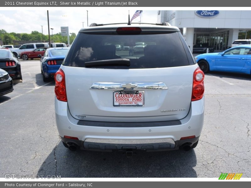 Silver Ice Metallic / Light Titanium/Jet Black 2011 Chevrolet Equinox LTZ