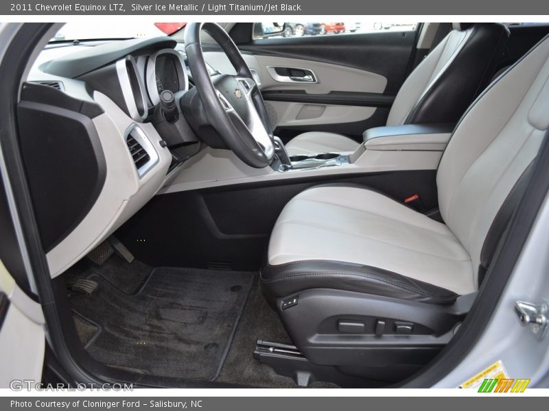 Silver Ice Metallic / Light Titanium/Jet Black 2011 Chevrolet Equinox LTZ