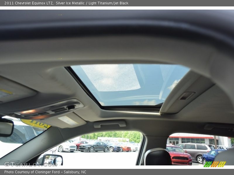 Silver Ice Metallic / Light Titanium/Jet Black 2011 Chevrolet Equinox LTZ