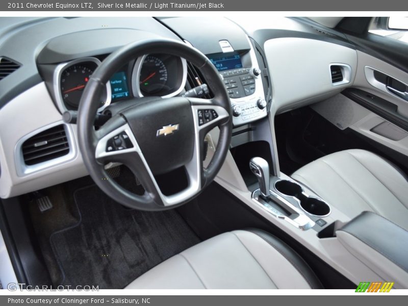 Silver Ice Metallic / Light Titanium/Jet Black 2011 Chevrolet Equinox LTZ