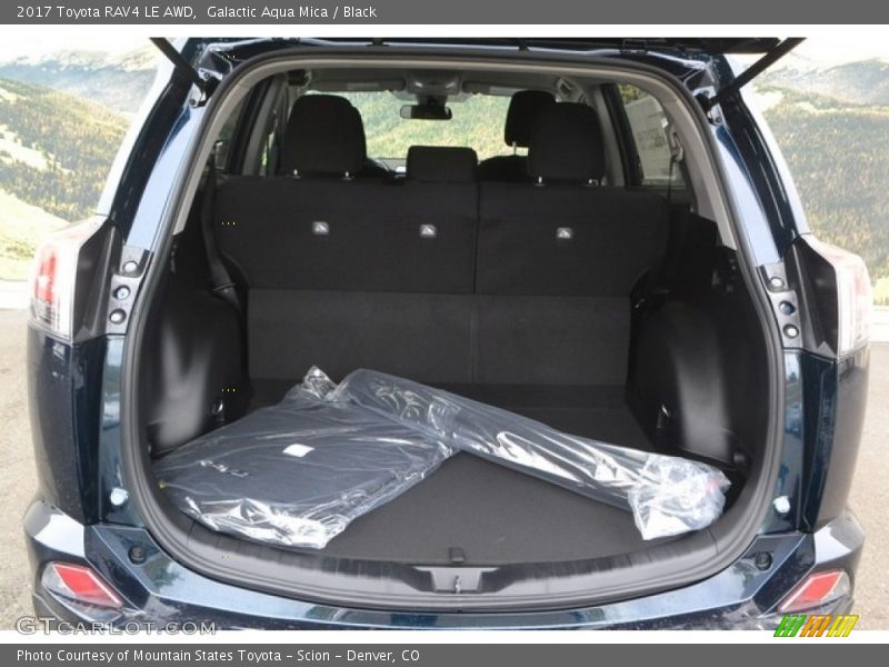 Galactic Aqua Mica / Black 2017 Toyota RAV4 LE AWD