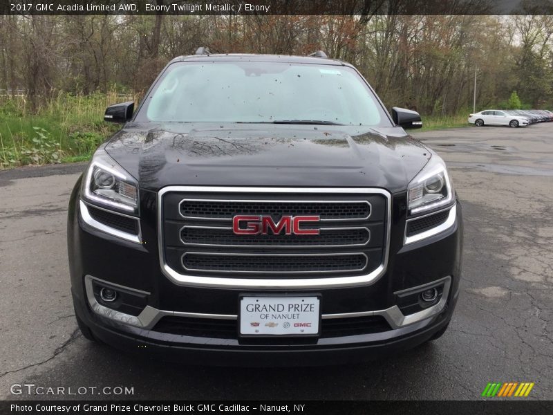 Ebony Twilight Metallic / Ebony 2017 GMC Acadia Limited AWD