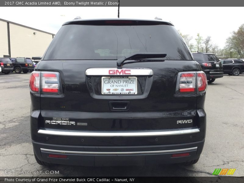 Ebony Twilight Metallic / Ebony 2017 GMC Acadia Limited AWD
