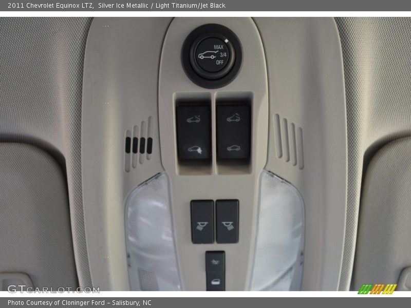 Silver Ice Metallic / Light Titanium/Jet Black 2011 Chevrolet Equinox LTZ