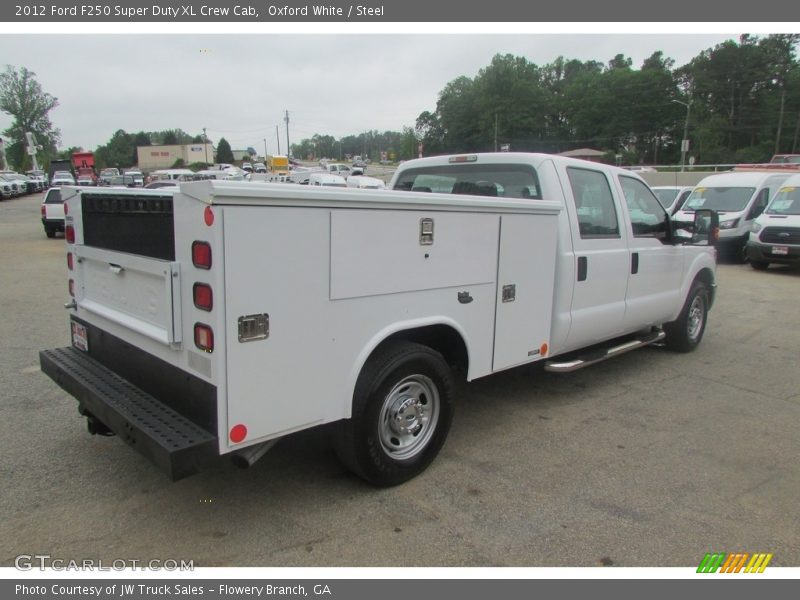Oxford White / Steel 2012 Ford F250 Super Duty XL Crew Cab