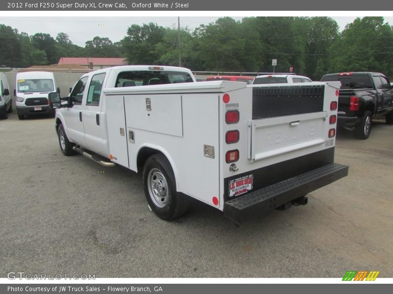 Oxford White / Steel 2012 Ford F250 Super Duty XL Crew Cab