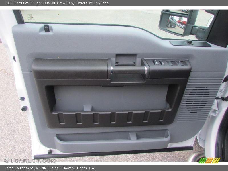 Oxford White / Steel 2012 Ford F250 Super Duty XL Crew Cab