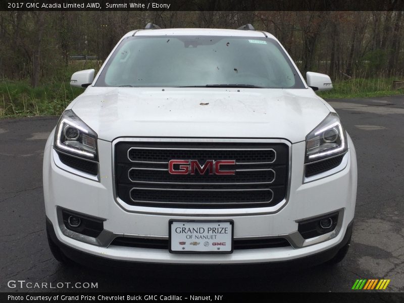 Summit White / Ebony 2017 GMC Acadia Limited AWD