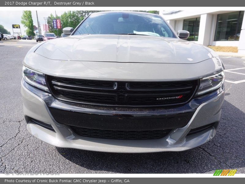 Destroyer Grey / Black 2017 Dodge Charger R/T