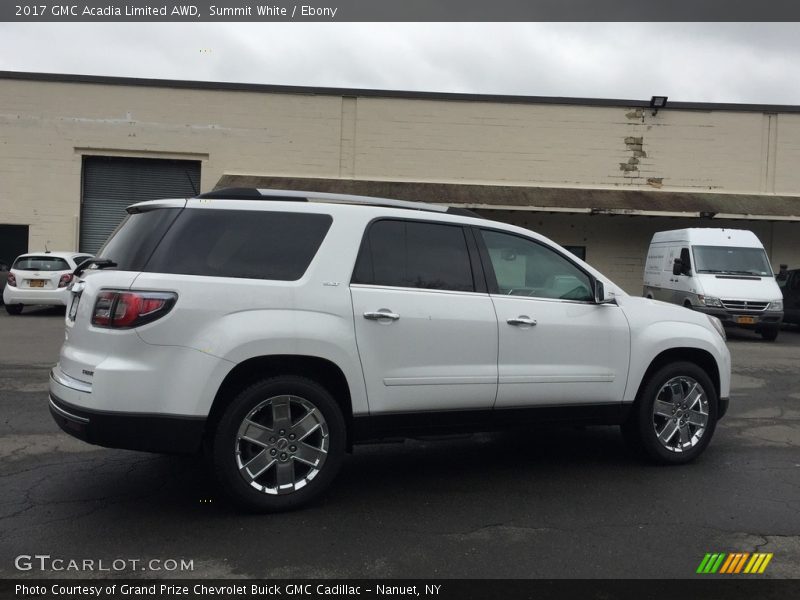 Summit White / Ebony 2017 GMC Acadia Limited AWD