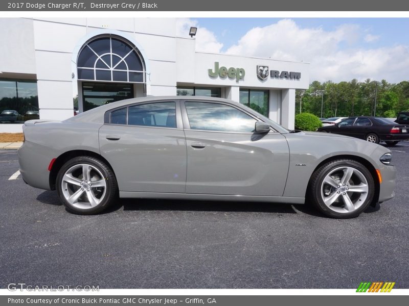 Destroyer Grey / Black 2017 Dodge Charger R/T