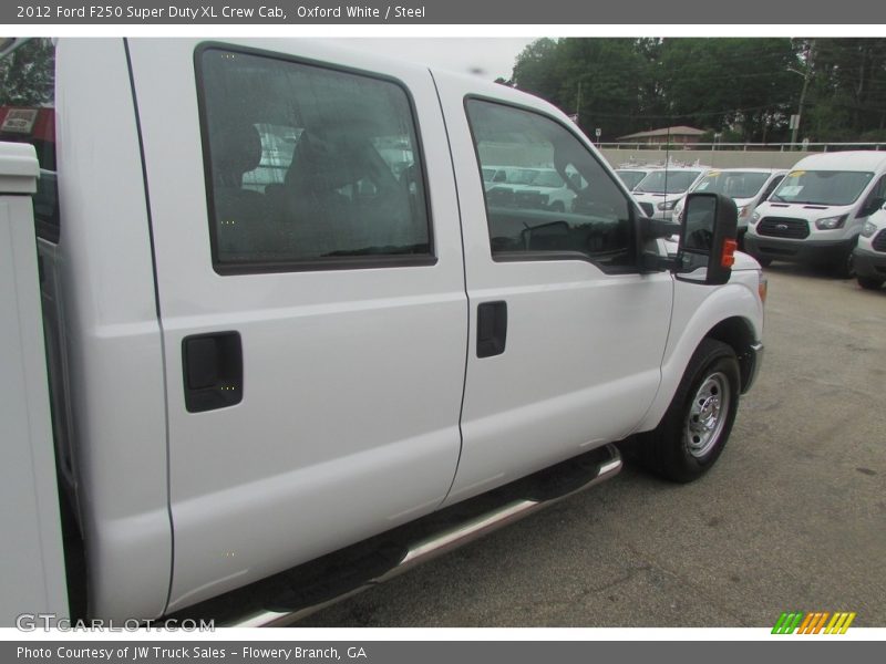 Oxford White / Steel 2012 Ford F250 Super Duty XL Crew Cab