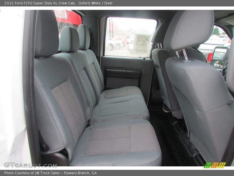 Oxford White / Steel 2012 Ford F250 Super Duty XL Crew Cab