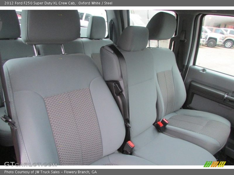Oxford White / Steel 2012 Ford F250 Super Duty XL Crew Cab