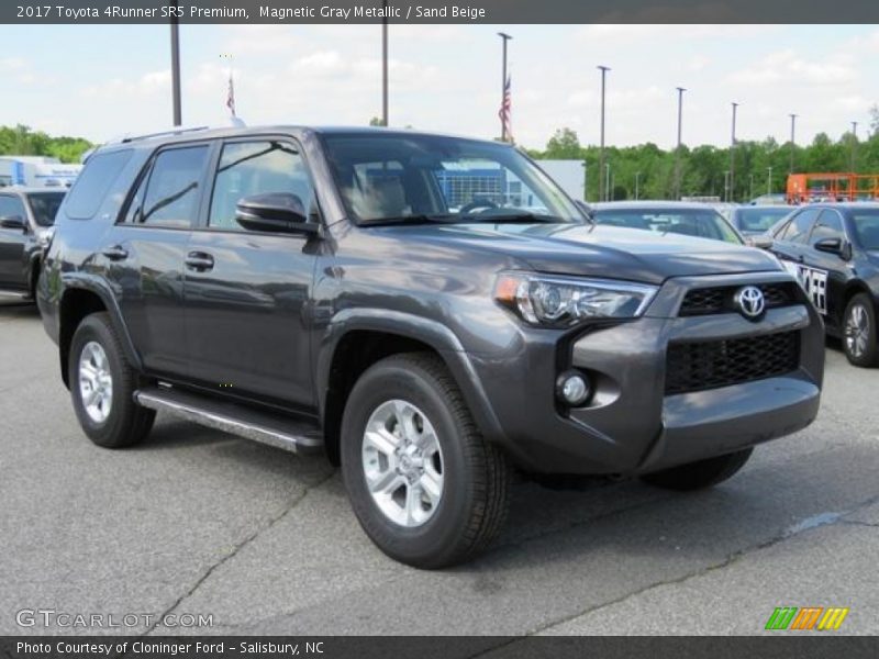 Magnetic Gray Metallic / Sand Beige 2017 Toyota 4Runner SR5 Premium
