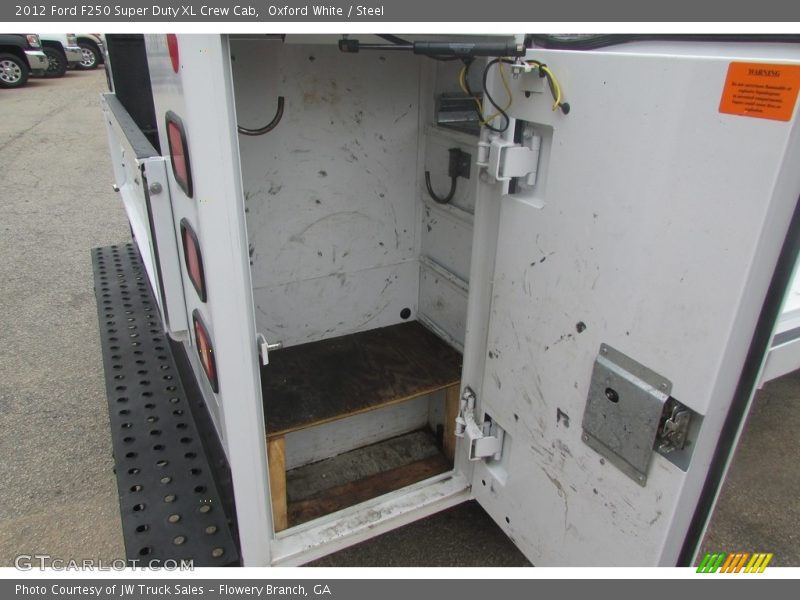 Oxford White / Steel 2012 Ford F250 Super Duty XL Crew Cab