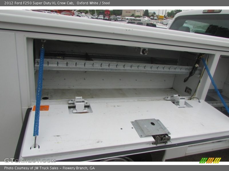 Oxford White / Steel 2012 Ford F250 Super Duty XL Crew Cab
