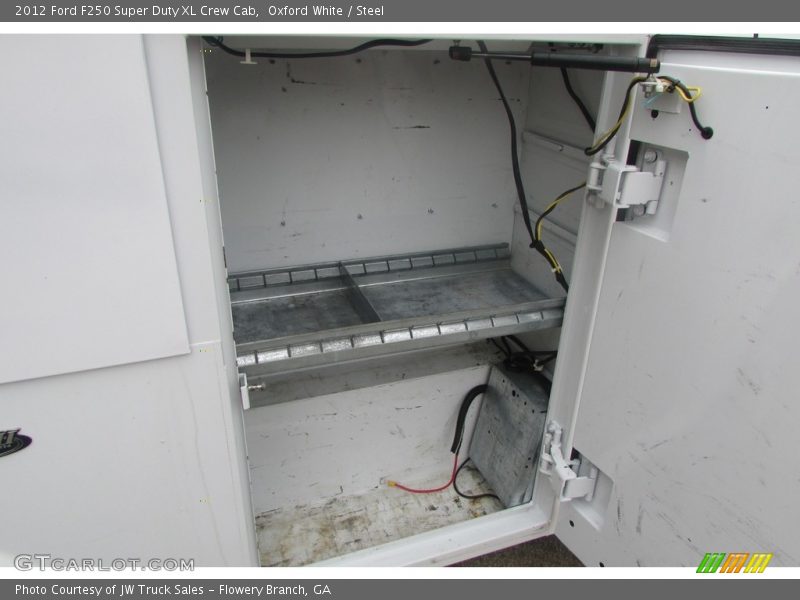 Oxford White / Steel 2012 Ford F250 Super Duty XL Crew Cab