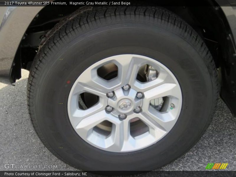 Magnetic Gray Metallic / Sand Beige 2017 Toyota 4Runner SR5 Premium